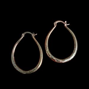 925 Sterling Silver Hoop Earrings